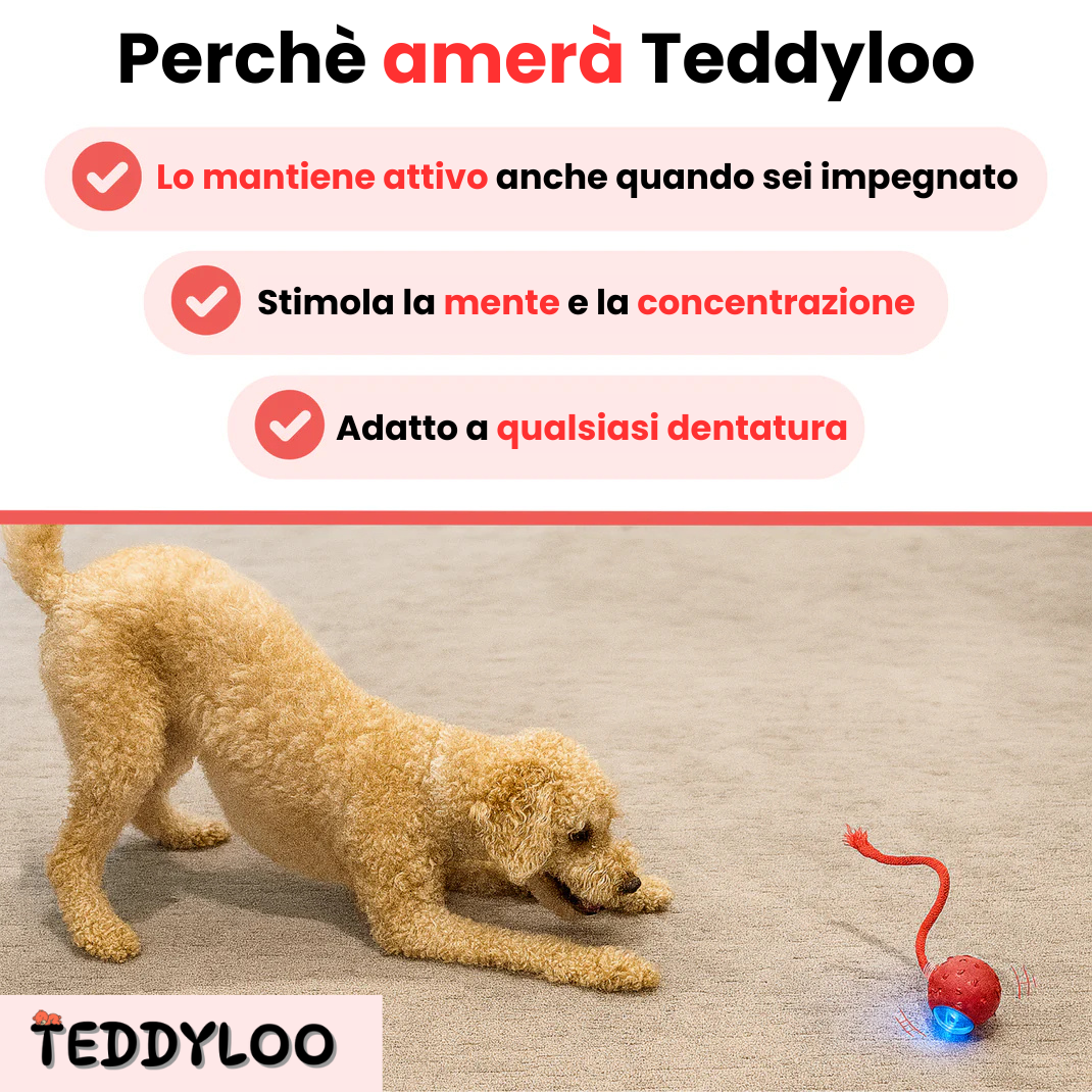 Teddyloo™ – Palla Interattiva per la stimolazione