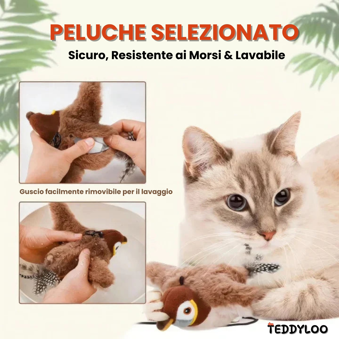 Gioco Interattivo per Gatti: Uccellino Remote Control™ | IN SCONTO