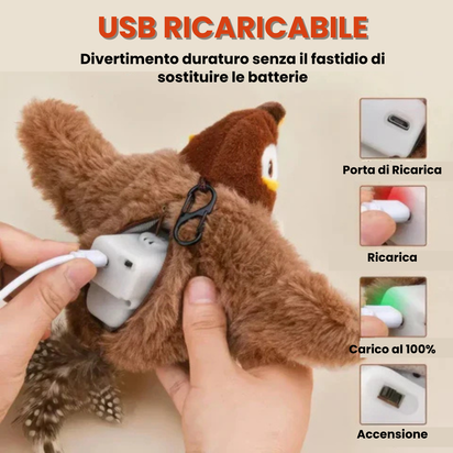 Gioco Interattivo per Gatti: Uccellino Remote Control™