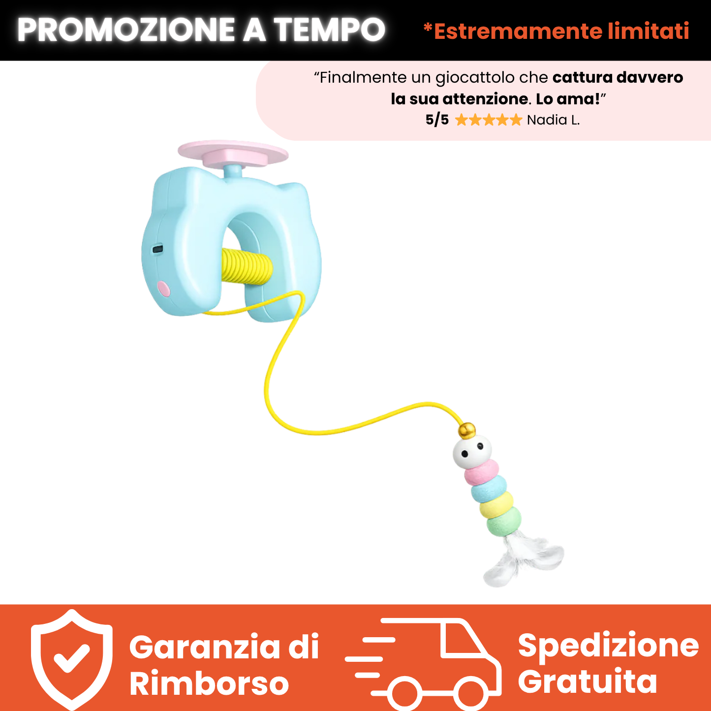 Teddyloo™ - YoYo Automatico per gatti